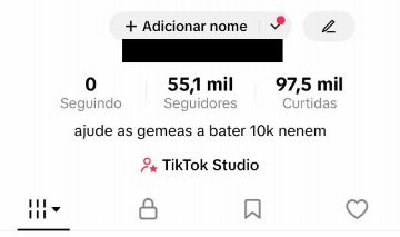 Conta tiktok shop BR ativo 55k seguidores
