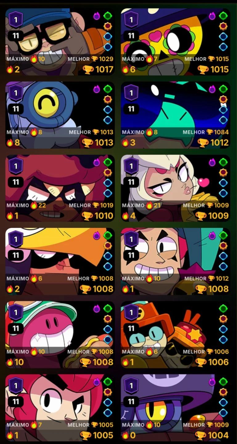 Conta Brawl Stars 59k+ Com coisas exclusivas