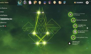 CONTA AR 57 - NEFER C5 R1 - LAUMA R1 - Genshin Impact - Contas - GGMAX