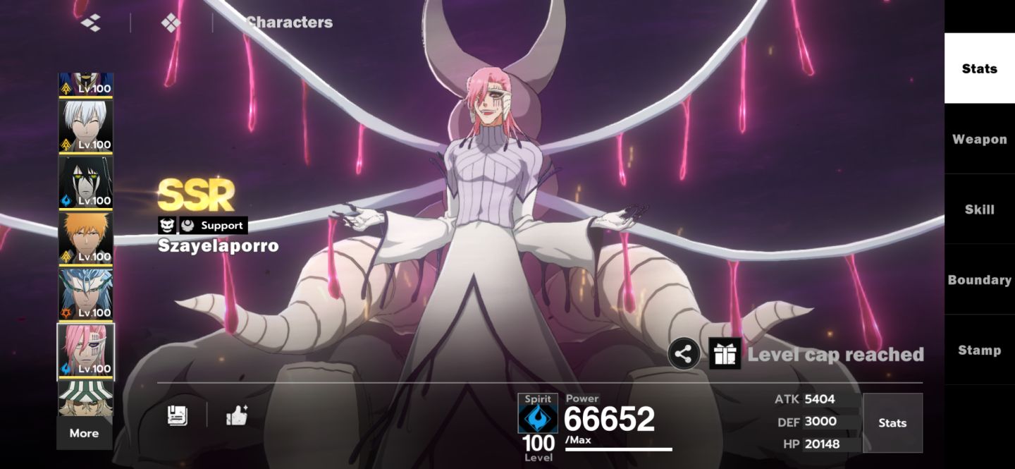 Bleach Soul Resonance | Conta Whale/Competitiva com 11 heróis FULL B6W5