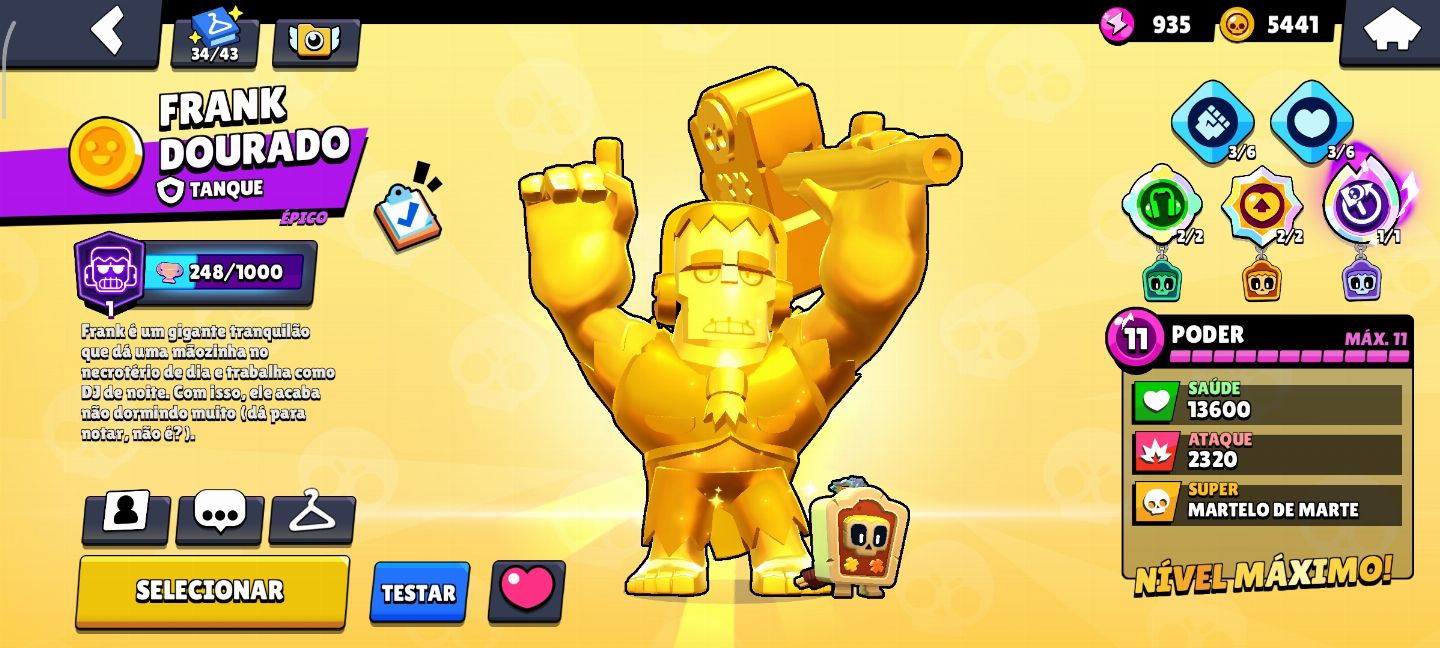 Conta de brawl stars promoção
