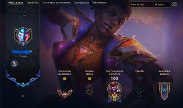 Conta LoL LV 49 Unranked | 43 Skins + 67 Ícones