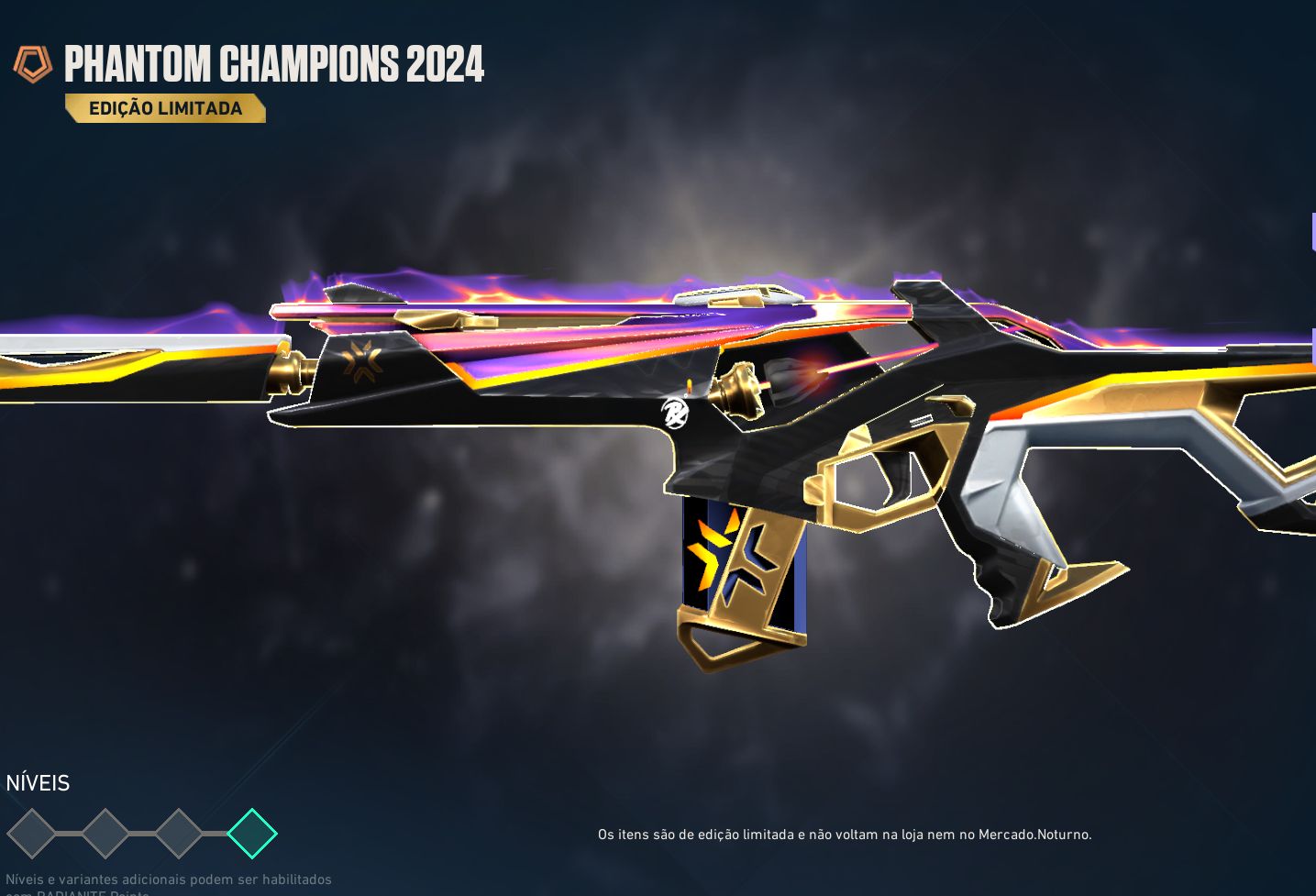 CONTA VALORANT COM TODAS AS SKINS CHAMPIONS + SKINS LIMITADAS VCT + CENTELHA VCT
