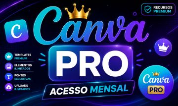 Link de Convite Canva Pro Mensal