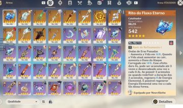AR 59 Account | Mavuika, Neuvillette, Furina, Nahida + 5 Weapons