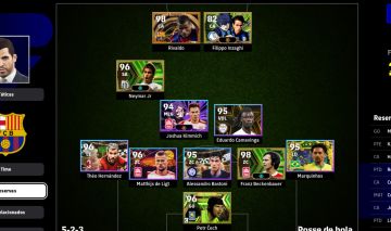 CONTA eFOOTBALL STEAM 2973 FORÇA | RIVALDO, NEYMAR, BECKENBAUER E CRAQUES!