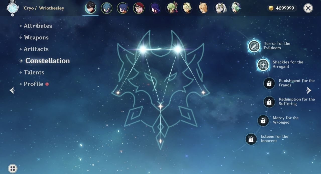Conta de Genshin x Honkai StarRail DUAS EM UMA