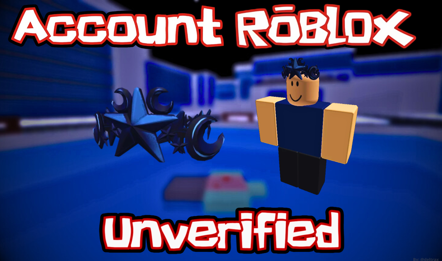 CONTA ROBLOX ANTIGA 2018 COM TOYCODE NAVY QUEEN OF THE NIGHT [UNVERIFIED]