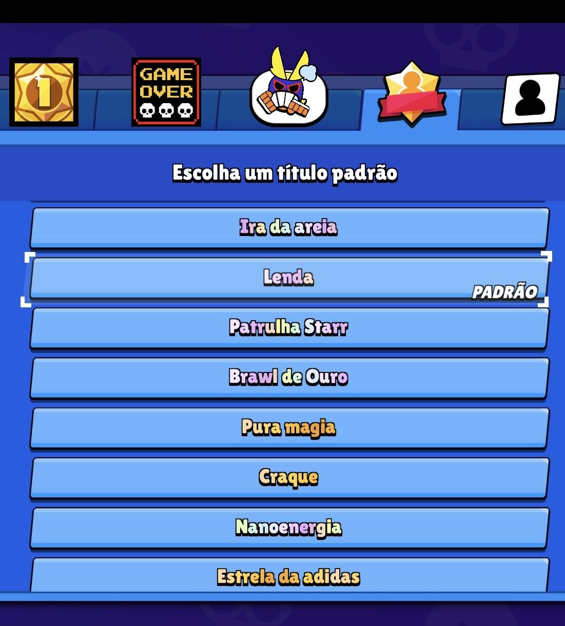 CONTA DE BRAWL STARS CRIADA EM 2019 MUITO RARA!