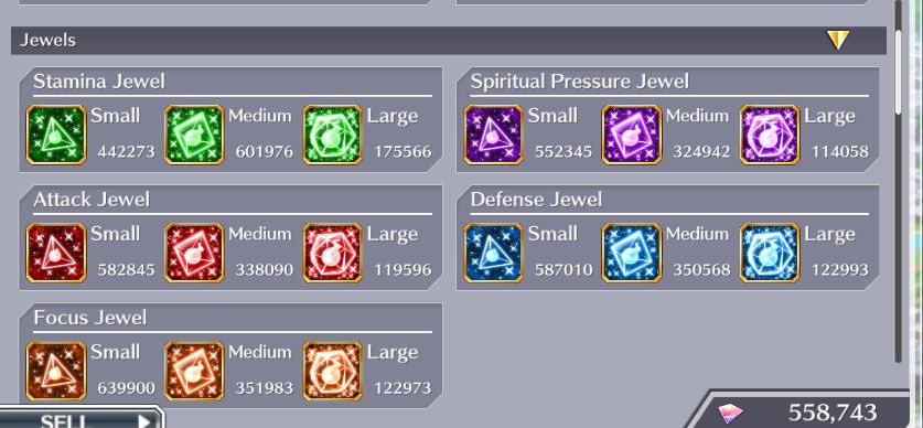 BBS/ 49388 Orbs/ Kensei - Shuhei - Aizen/8778 Accessory Tickets
