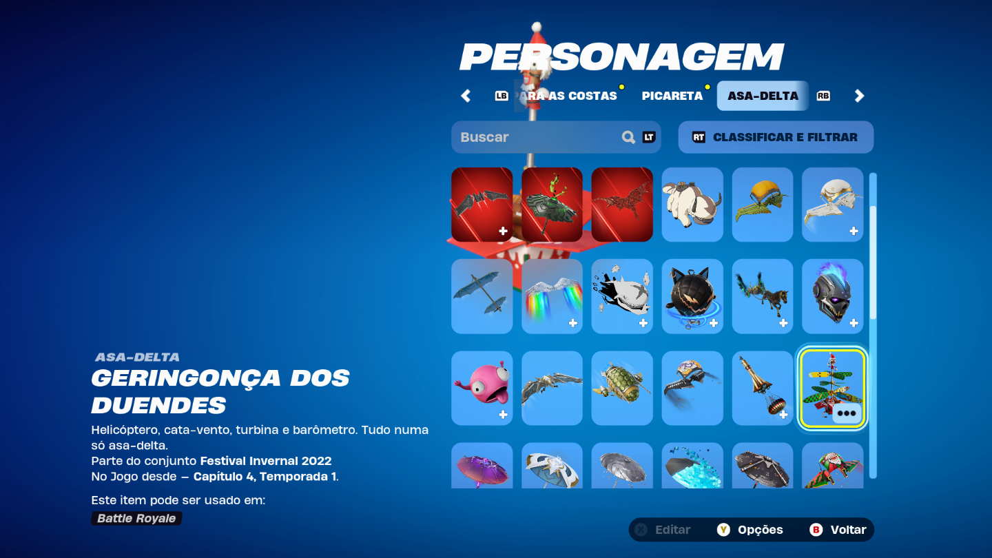 Conta de Fortnite 54 skins REAÇÃO