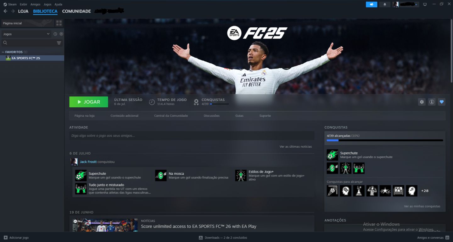 EA SPORTS FC 25 - CONTA FULL ACESSO!! (STEAM) - MELHOR PREÇO