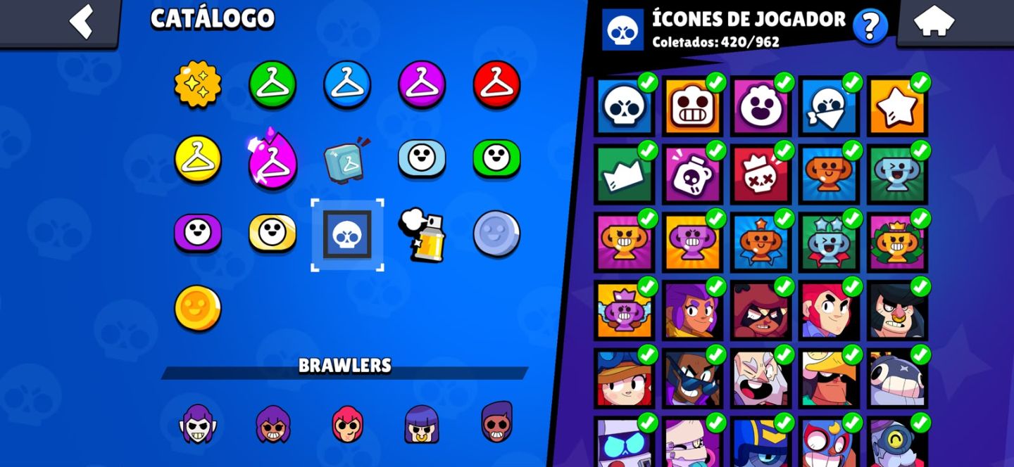 Conta de BRAWL STAR de SUPERCELL ID