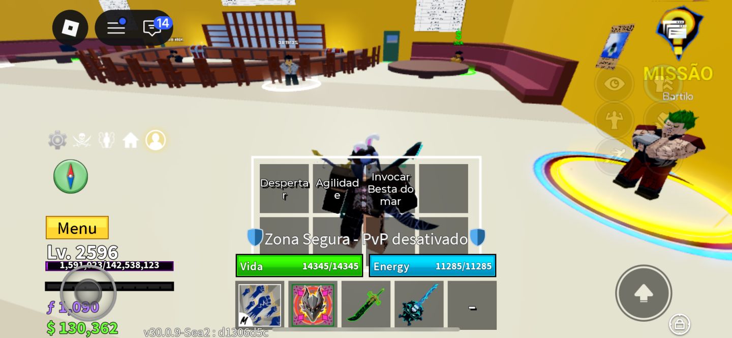 Conta Blox Fruits!