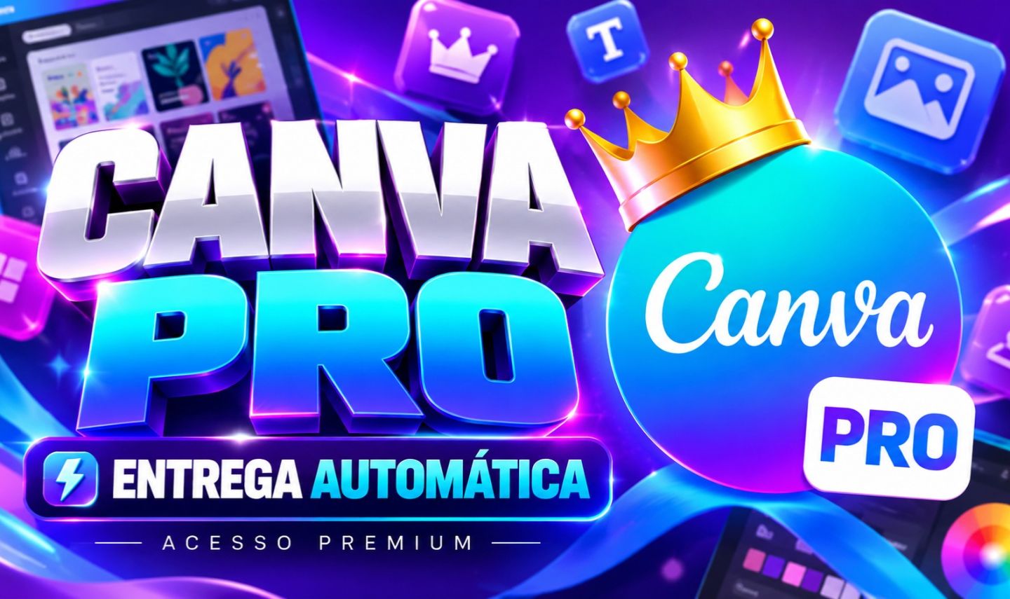 Canva Pro 30 Dias - 2 Reais! Melhor Preço | Entrega Automática