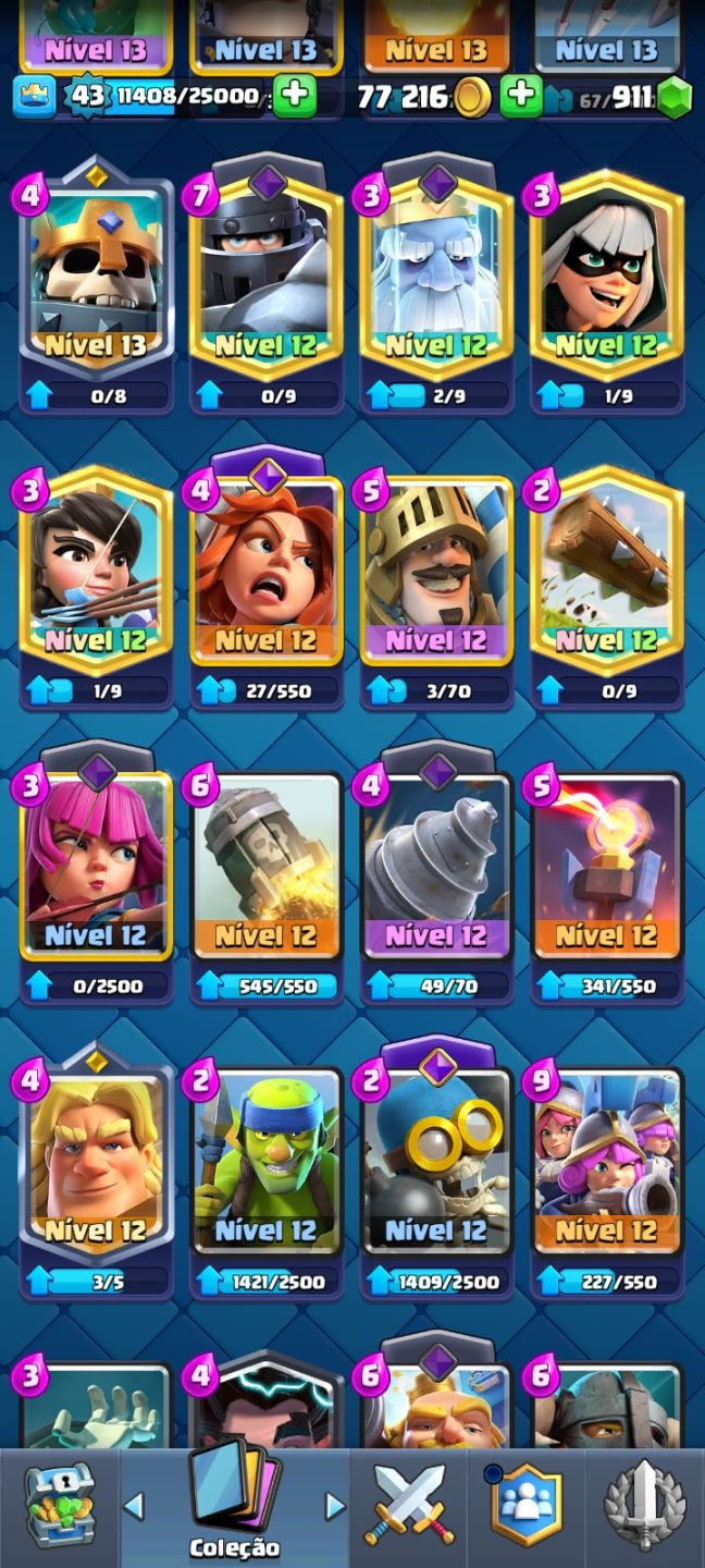 Conta Clash Royale + Brawl stars