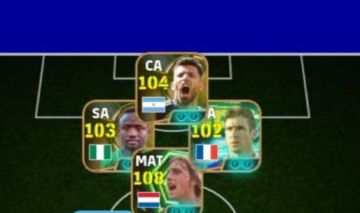 CONTA EFOOTBALL RARA! CRUYFF 109 + BABANGIDA + CANTONA NOVO + DE BRUYNE E++++!
