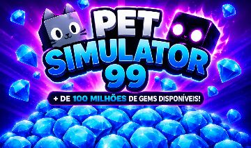 VENDA DE GEMS PET SIMULATOR 99