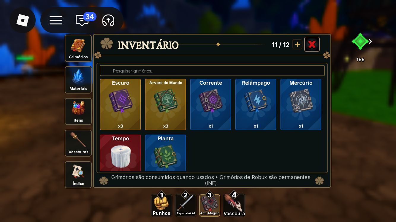 GRIMÓRIOS CLOVER LEGENDS/SPELLBOOK LEGENDS