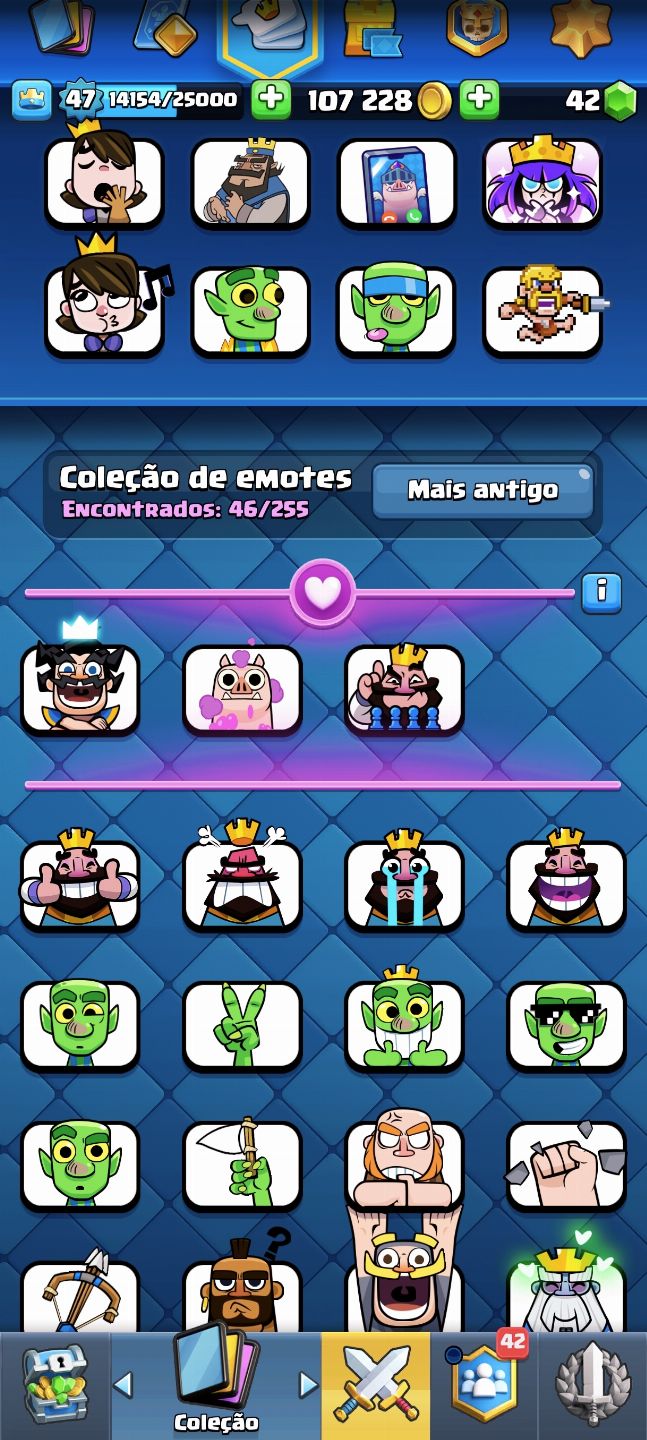 Conta de Clash Royale ARENA 24 VÁRIAS EVOLUTIVAS !