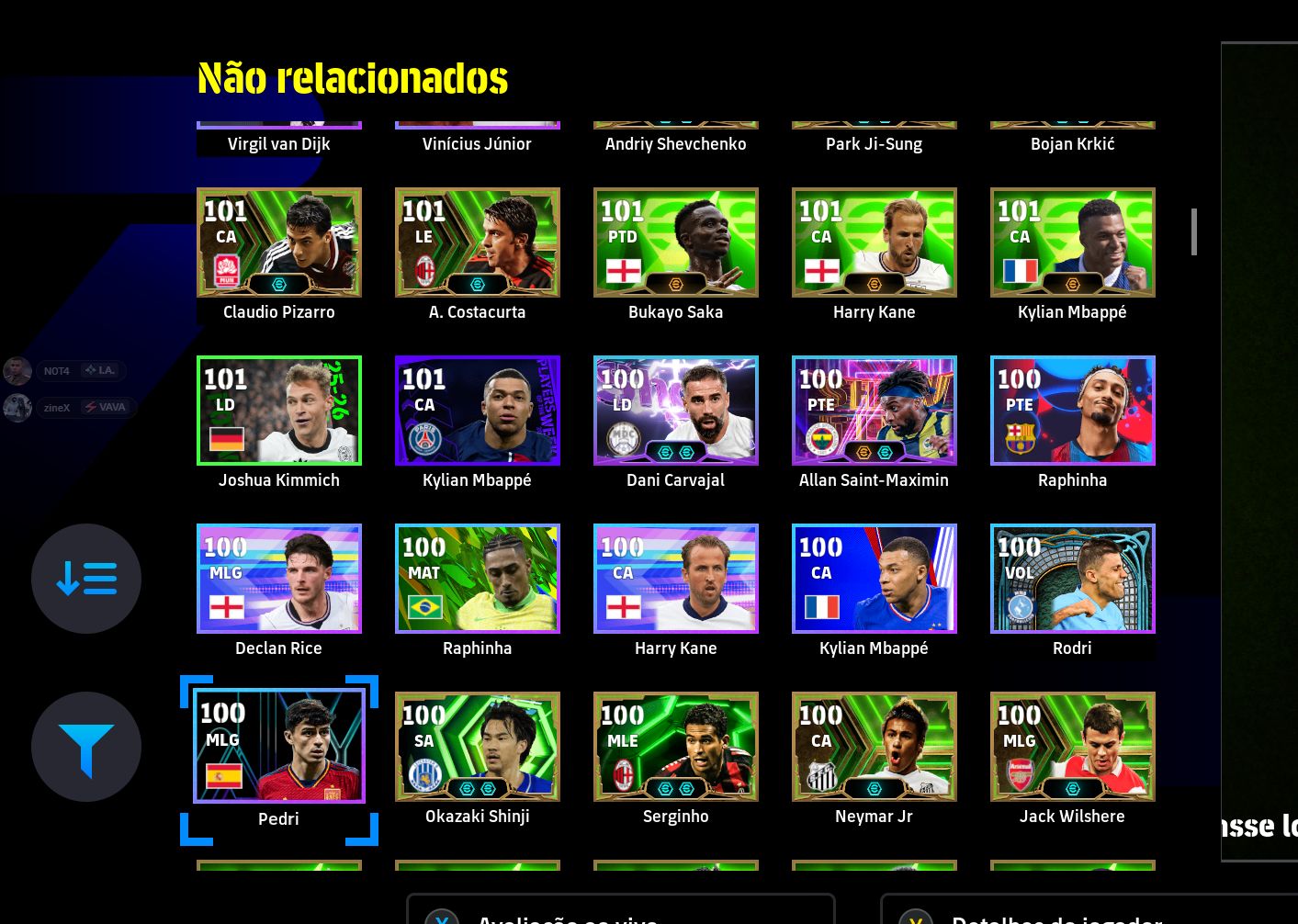 EFootball Steam Força Coletiva 3203 | Ibrahimovi 108, Messi e Lendas!