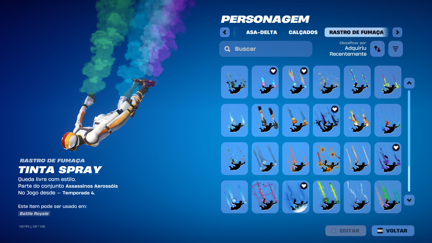Conta OG Fortnite T4 Omega FULL