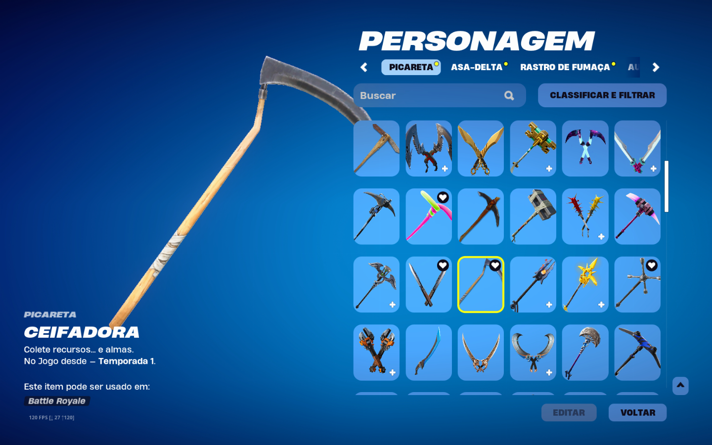 Conta Fortnite com salve o mundo ZERADO E FUNDADOR n aceito trocas, apenas venda