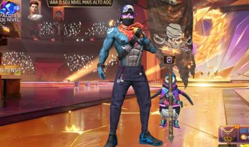 Conta de free fire barata, punho, bandeirão e mais, olhe fotos e descrição