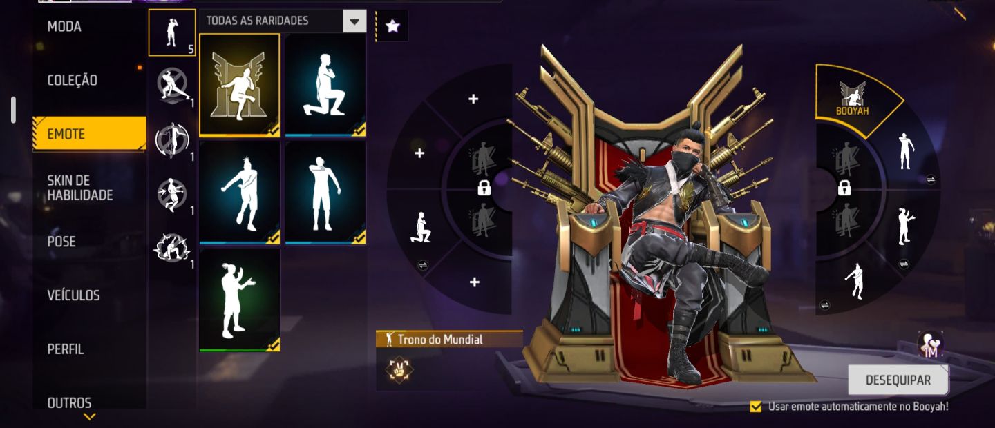 CONTA | FREE FIRE | ANTIGA