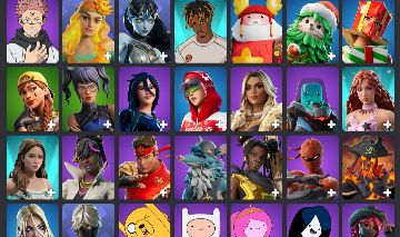 Conta de Fortnite com 8 Clubes Fortnite e muita skin