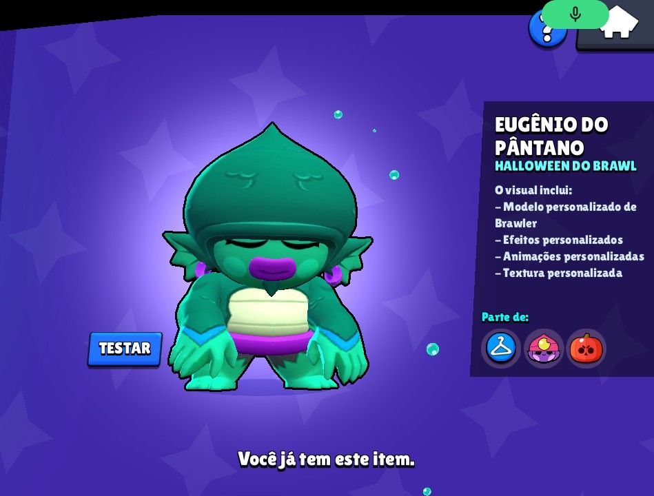 CONTA BRAWL STARS 2019 | 106 BRAWLERS NÍVEL 11 | SKINS EXCLUSIVAS | + 400 SKINS