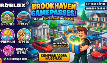 BROOKHAVEN - ROBLOX - TODAS AS GAMEPASSES COM DESCONTO