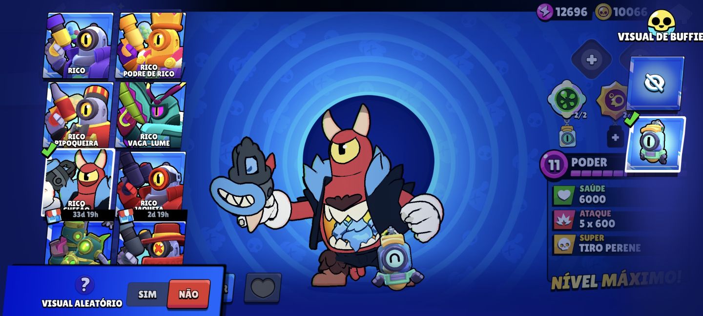 CONTA BRAWL SUPER GEMADA