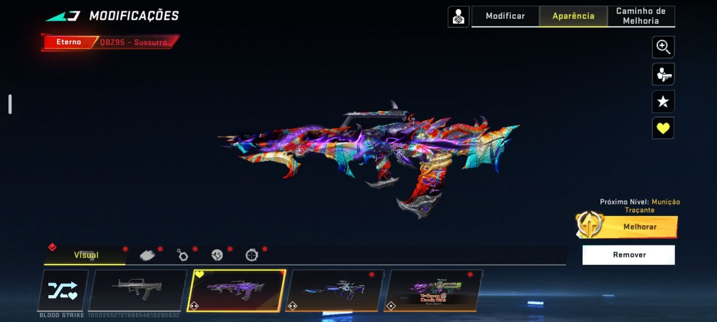 CONTA DE BLOOD STRIKER INSANA COM 4 ETERNA,VÁRIAS SKINS DE PERSONAGENS!!!