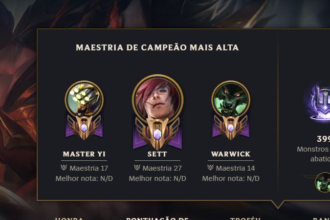 Venda de conta league of legends 22 skins