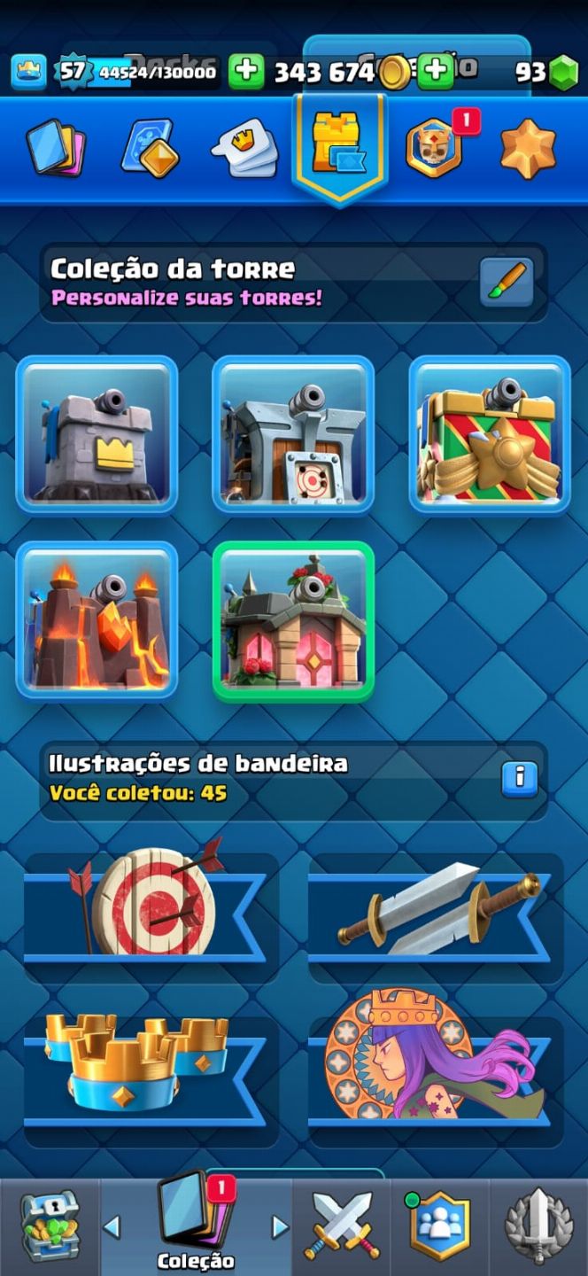 CONTAS DE CLASH ROYALE (35% OFF!!!)