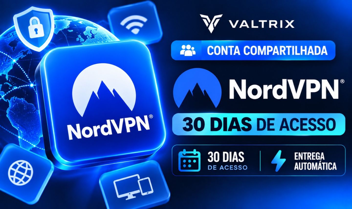 NordVPN | Conta Compartilhada | 30 Dias | Entrega Automática