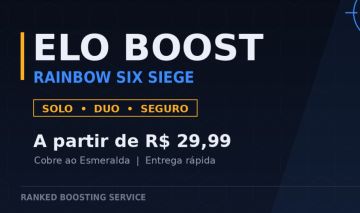 Elo Boost R6 a partir de R$29,99 - Solo/Duo - Entrega Rápida