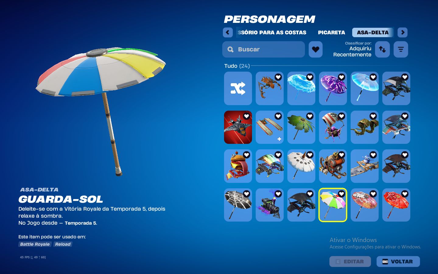 CONTA FORTNITE COM MACHADO DOCE, PLAYBOI CARTI, TAKE THE ELF E MUITO MAIS
