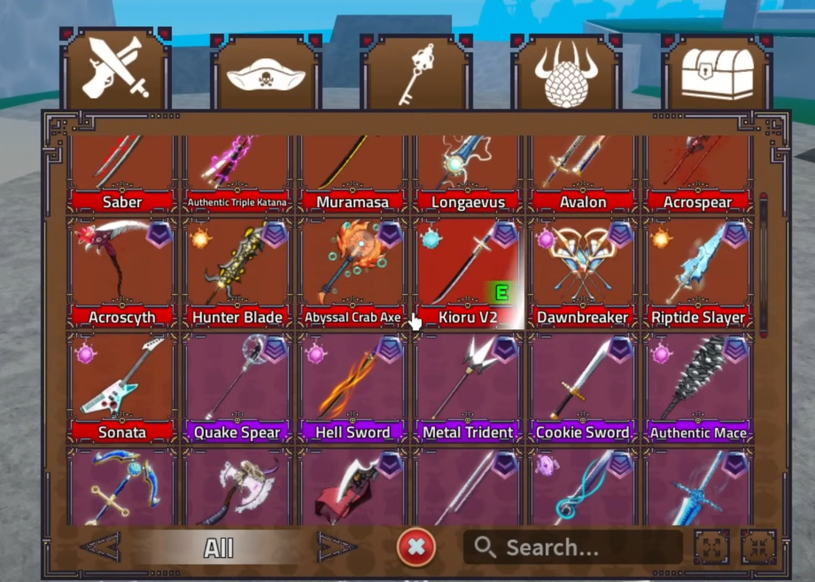SK STORE | KING LEGACY [ MENORES PREÇOS ] ESPADAS E ACESSORIOS!
