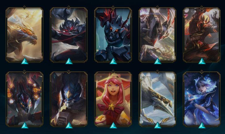 Conta lol 152 skins- ESME 1 (exdima)
