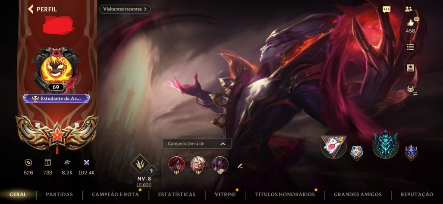Conta Wild rift com diversas skins raras
