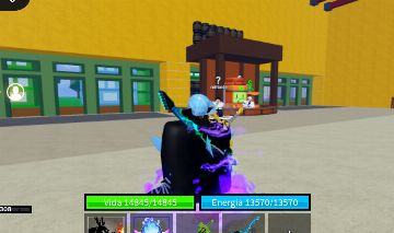 Conta de blox fruit quase level max