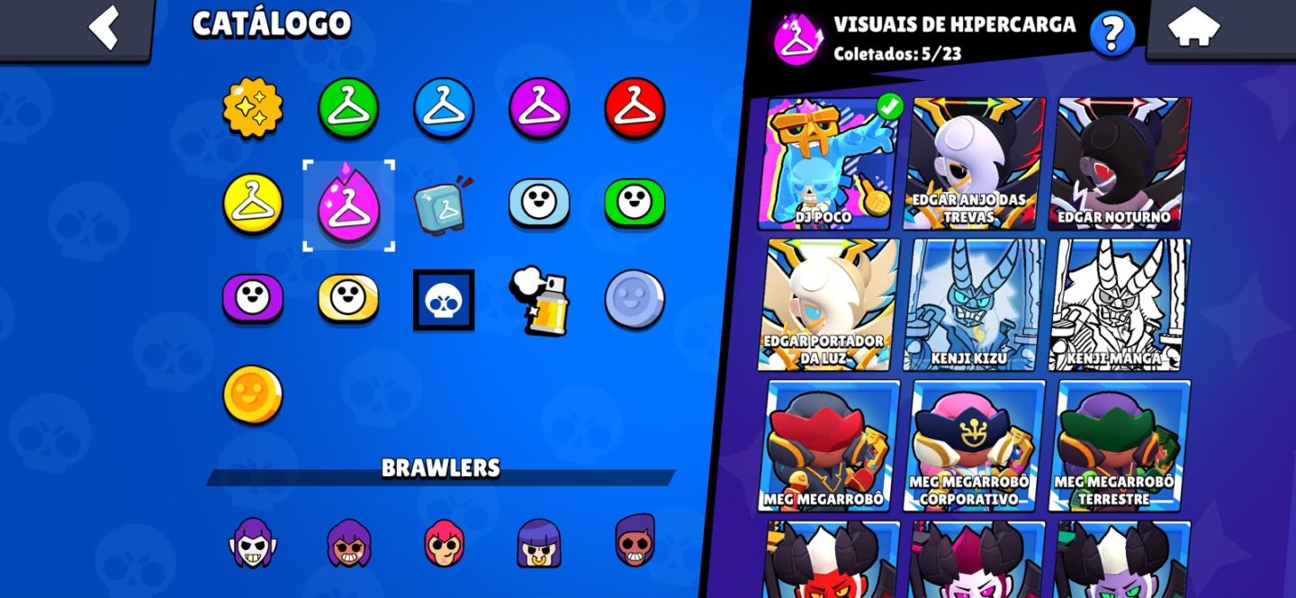 Conta de BRAWL STAR de SUPERCELL ID