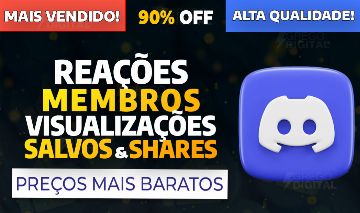 DISCORD - MEMBROS ONLINES E OFFLINES, REAÇÕES, IMPULSOS, NITRO ETC