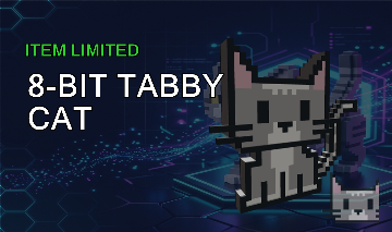 LIMITEDS PROMOÇÃO!!! (8-Bit Tabby Cat)