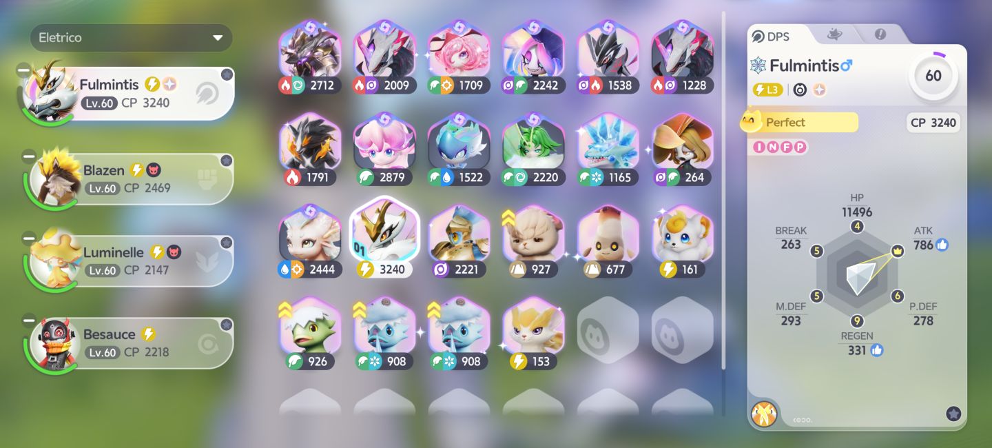 Conta aniimo lvl 57 pra sair hoje! Endgame com 10 prismanas - 6 times buildados