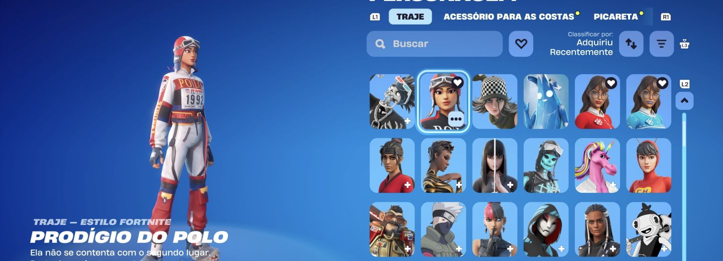 CONTA FORTNITE RARA! WILDCAT + TRAVIS SCOTT + IKONIK + POLO PRODIGY | SKIN
