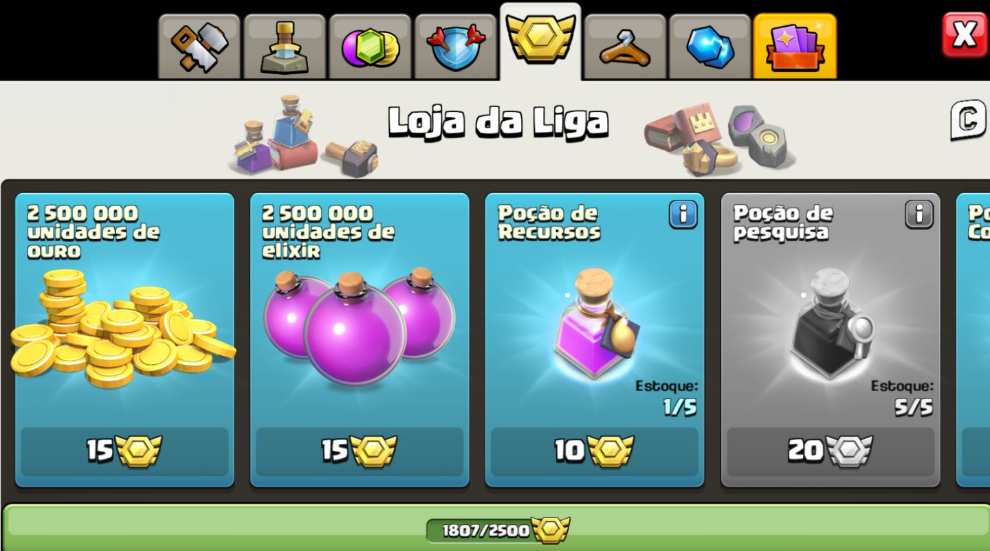 Clash of Clans CV 18 - conta bem upada