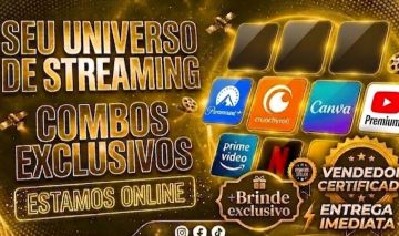 PARAMOUNTUFC+NETFLIX+PRIMEVIDEO+YOUTUBE !!MAISBARATA!!